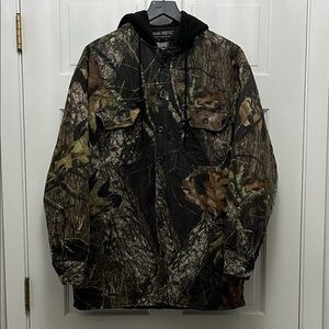 Camo Ridge Insulated Outdoor Woodland Camo Jacket - Size Medium